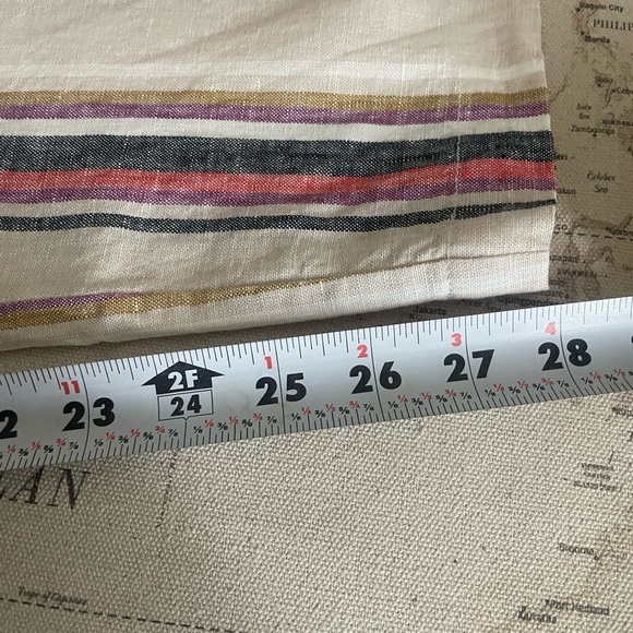 Mr Turk Striped Linen Pants Size XXL - Picture 9 of 10